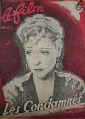 FILM DU JOUR magazine side cover Issue 124 19 March 1948