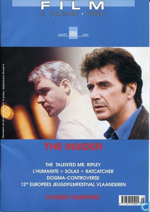 FILM EN TELEVISIE magazine side cover Issue 500 March 2000