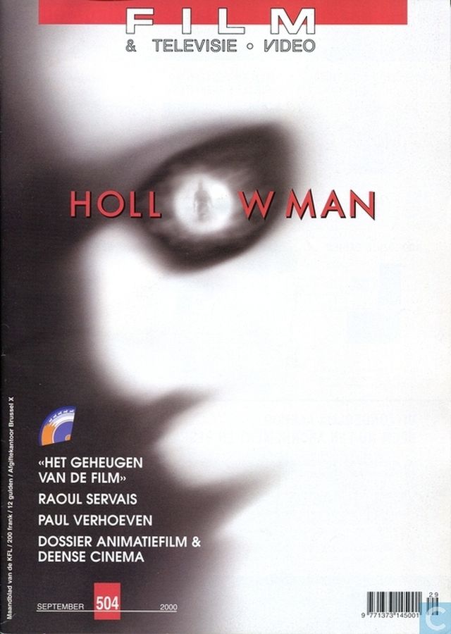 FILM EN TELEVISIE magazine side cover Issue 504 September 2000