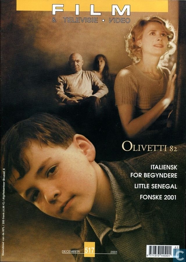 FILM EN TELEVISIE magazine side cover Issue 517 December 2001
