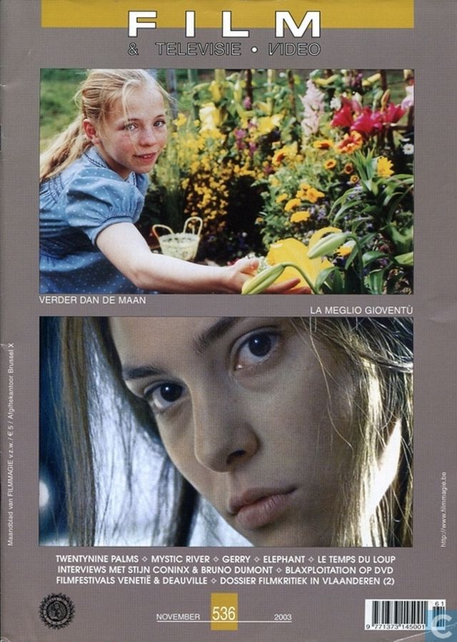 FILM EN TELEVISIE magazine side cover Issue 536 November 2003