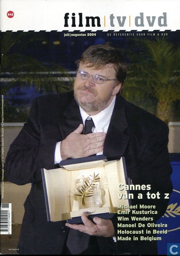 FILM EN TELEVISIE magazine side cover Issue 543 July/August 2004