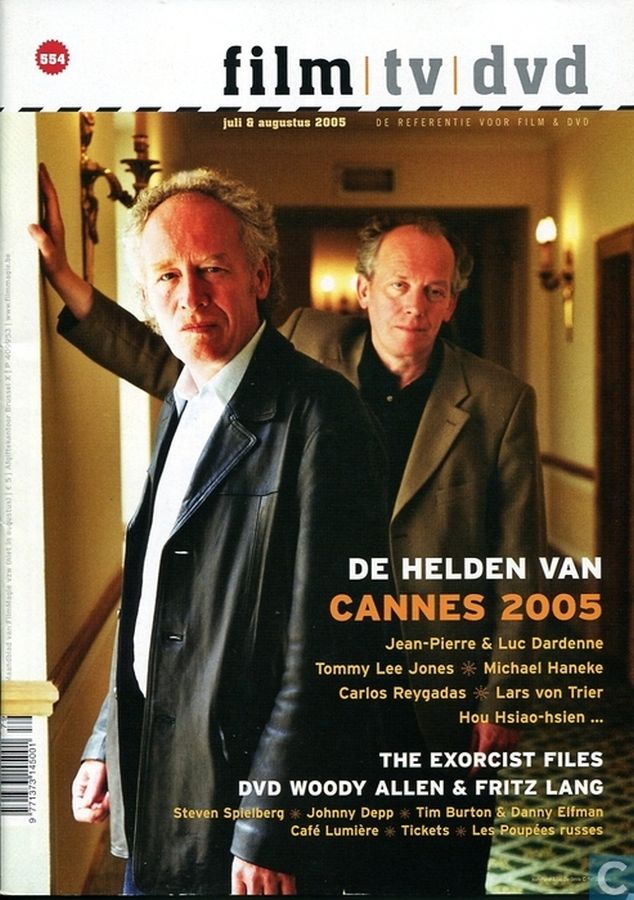 FILM EN TELEVISIE magazine side cover Issue 554 July/August 2005