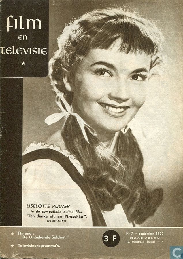 FILM EN TELEVISIE magazine side cover Issue 7 September 1956
