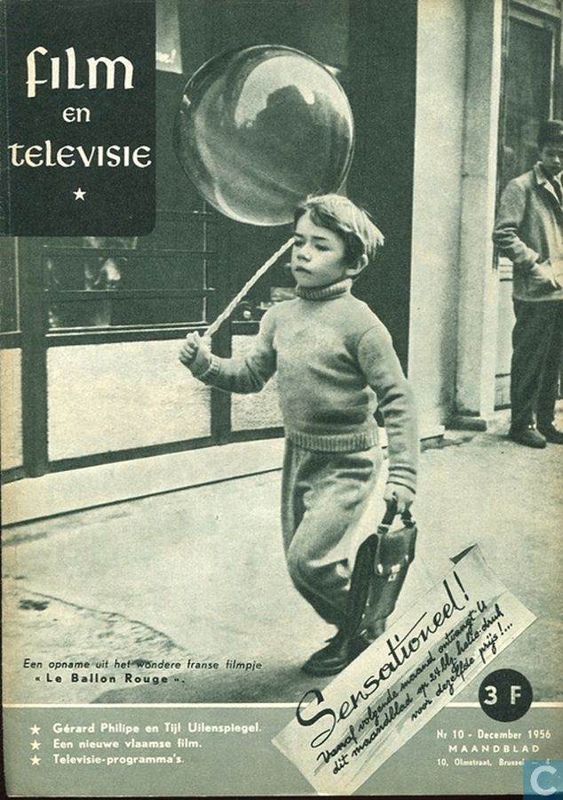 FILM EN TELEVISIE magazine side cover Issue 10 December 1956