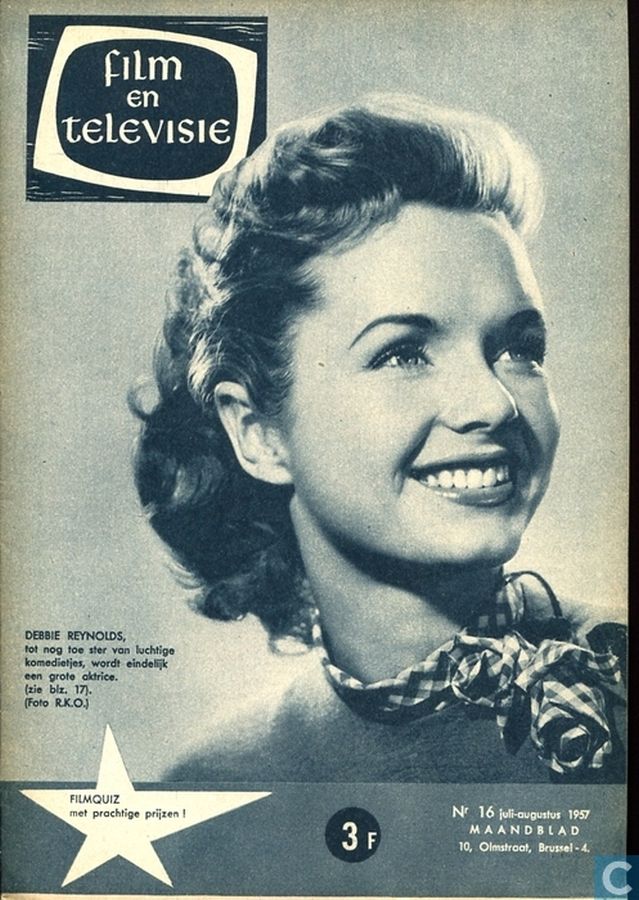FILM EN TELEVISIE magazine side cover Issue 16 July/August 1957