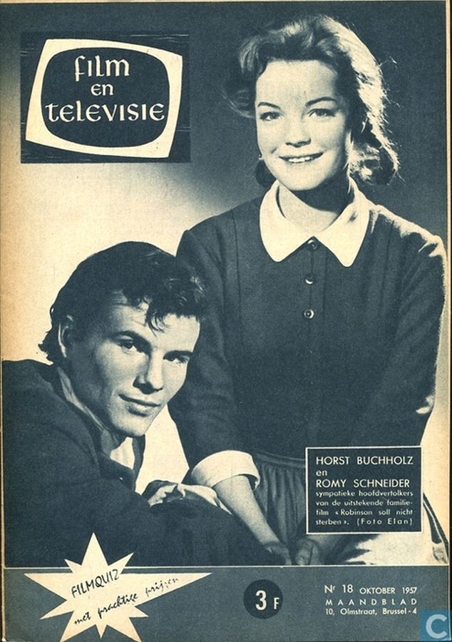FILM EN TELEVISIE magazine side cover Issue 18 October 1957