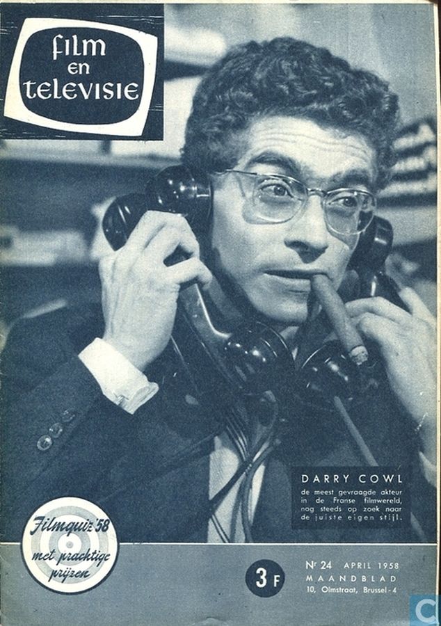 FILM EN TELEVISIE magazine side cover Issue 24 April 1958