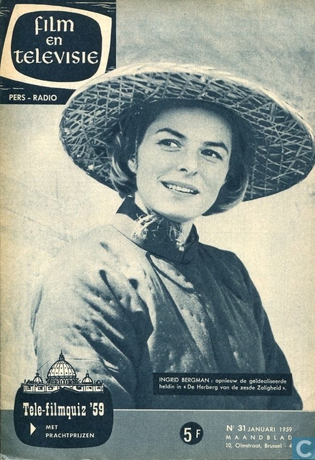 FILM EN TELEVISIE magazine side cover Issue 31 January 1959