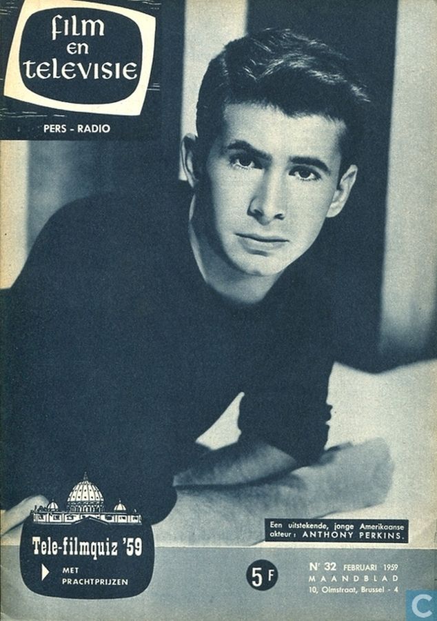FILM EN TELEVISIE magazine side cover Issue 32 February 1959