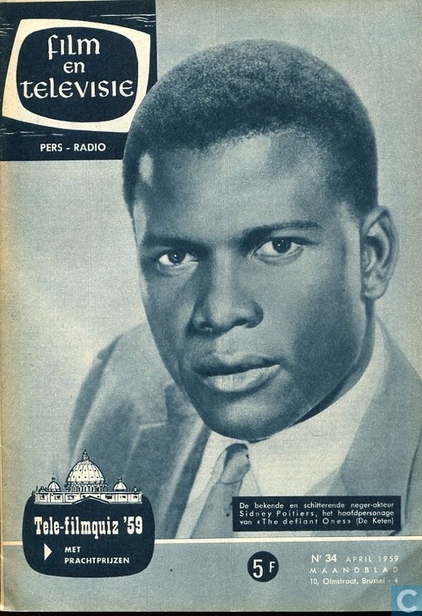 FILM EN TELEVISIE magazine side cover Issue 34 April 1959