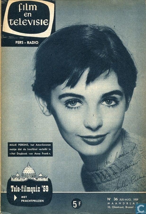 FILM EN TELEVISIE magazine side cover Issue 36 July/August 1959