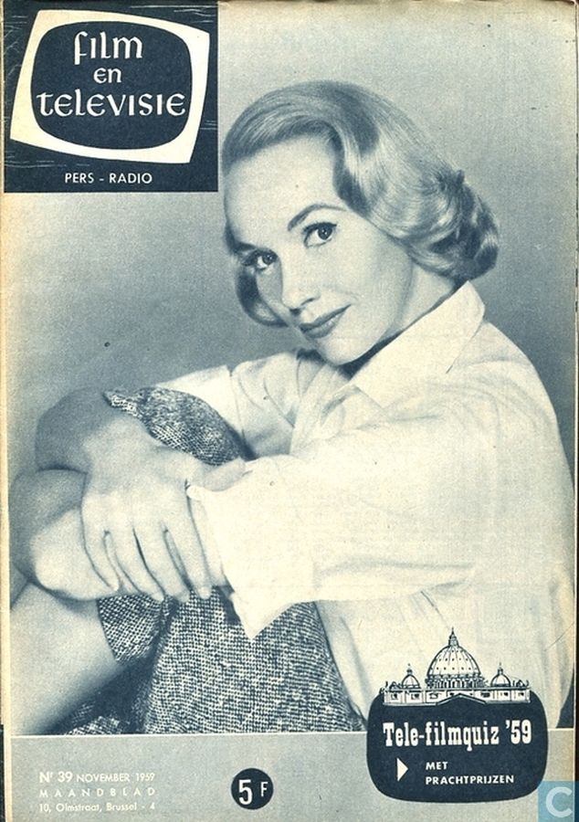 FILM EN TELEVISIE magazine side cover Issue 39 November 1959