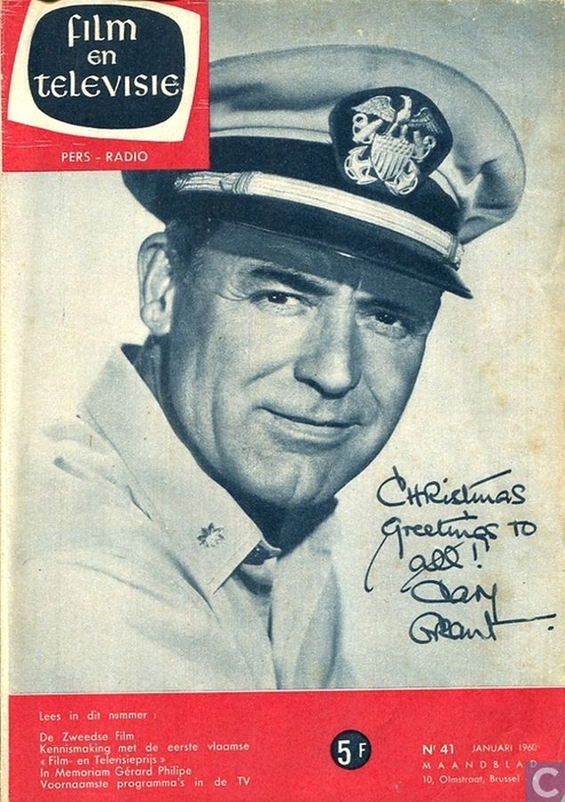 FILM EN TELEVISIE magazine side cover Issue 41 January 1960