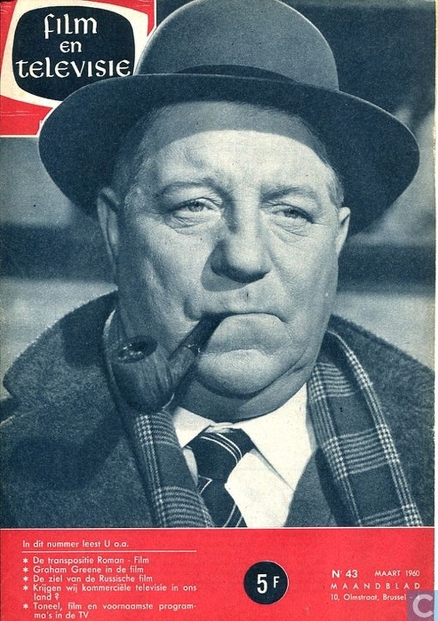 FILM EN TELEVISIE magazine side cover Issue 43 March 1960