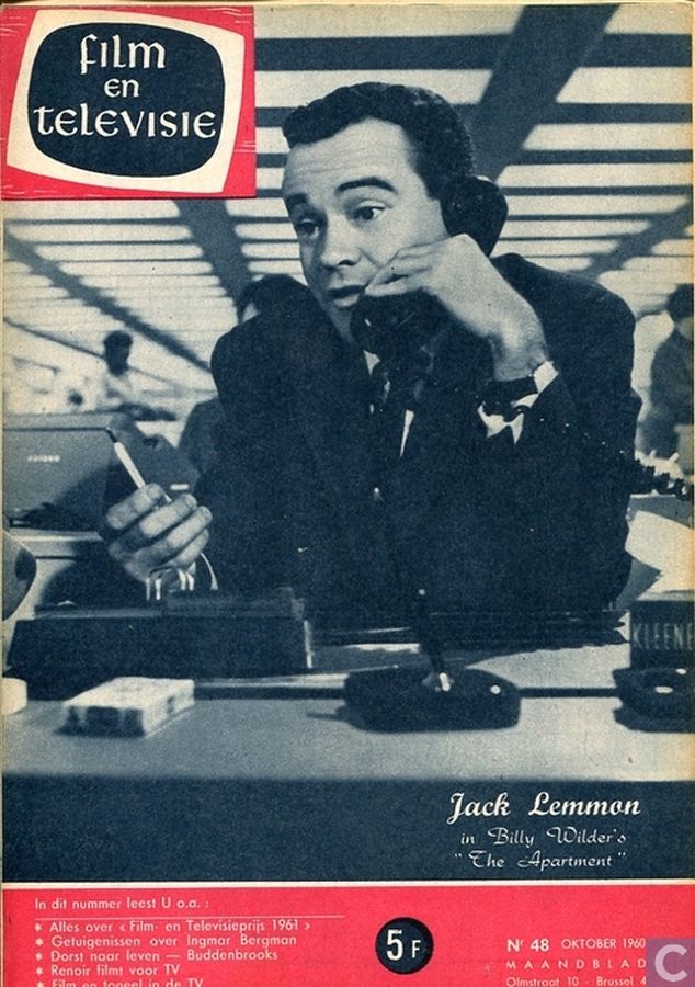 FILM EN TELEVISIE magazine side cover Issue 48 October 1960