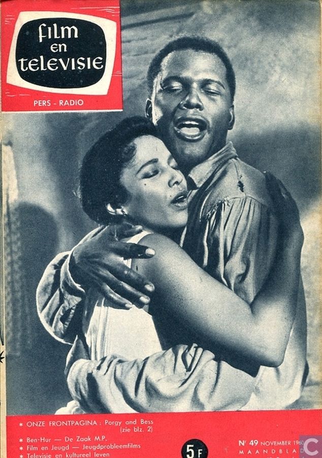 FILM EN TELEVISIE magazine side cover Issue 49 November 1960