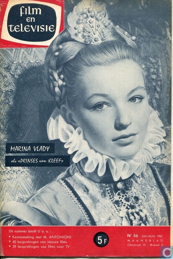 FILM EN TELEVISIE magazine side cover Issue 56 July/August 1961