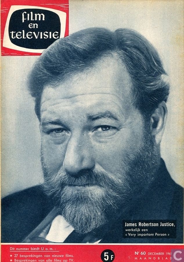 FILM EN TELEVISIE magazine side cover Issue 60 December 1961