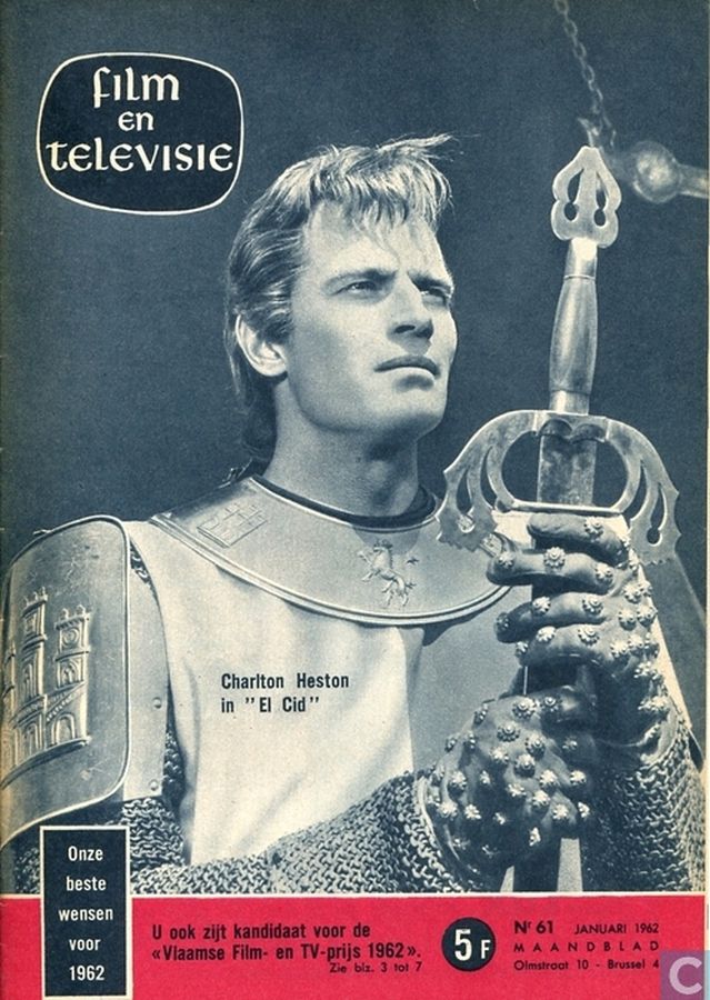 FILM EN TELEVISIE magazine side cover Issue 61 January 1962