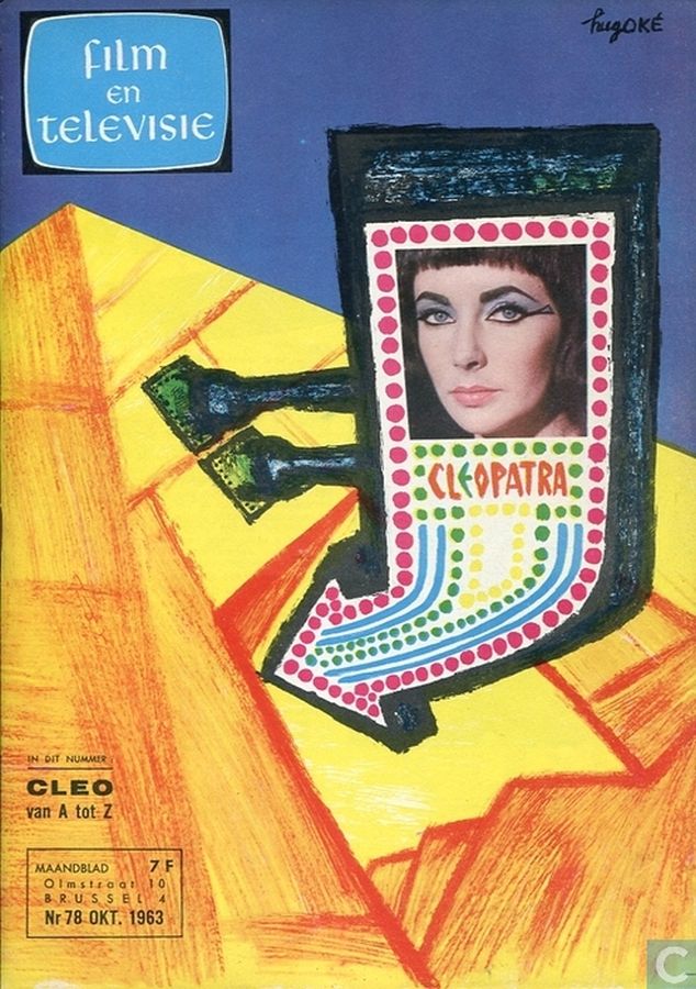 FILM EN TELEVISIE magazine side cover Issue 78 October 1963