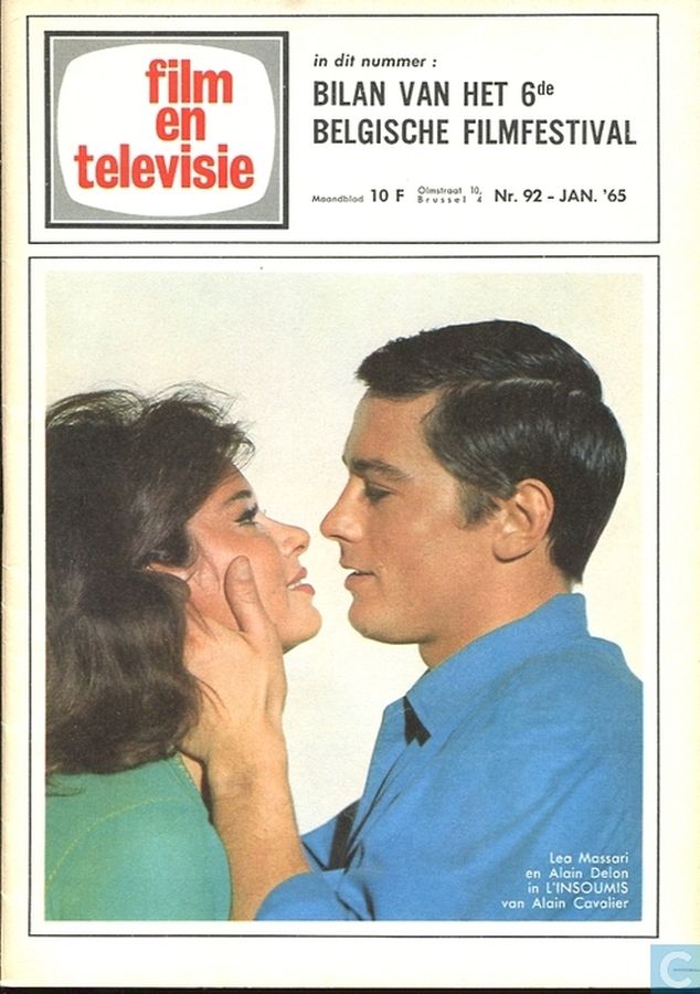 FILM EN TELEVISIE magazine side cover Issue 92 January 1965