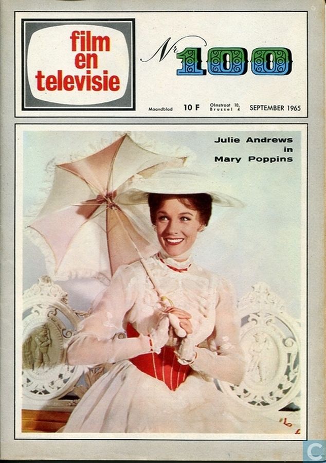 FILM EN TELEVISIE magazine side cover Issue 100 September 1965