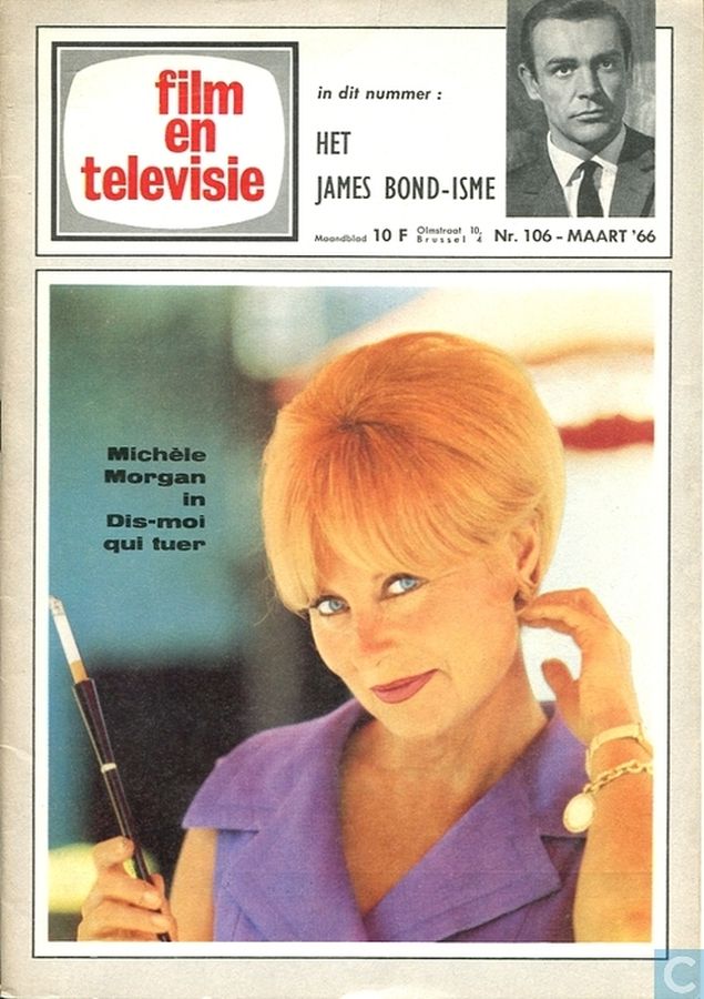 FILM EN TELEVISIE magazine side cover Issue 106 March 1966