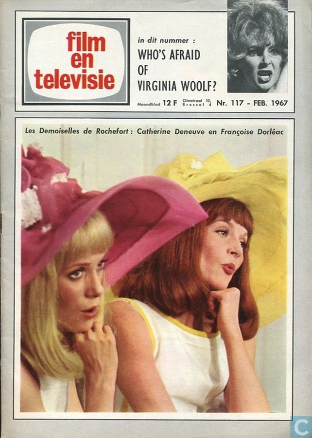 FILM EN TELEVISIE magazine side cover Issue 117 February 1967
