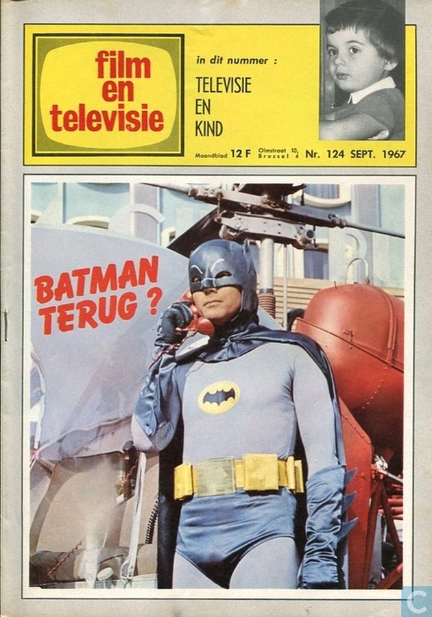 FILM EN TELEVISIE magazine side cover Issue 124 September 1967