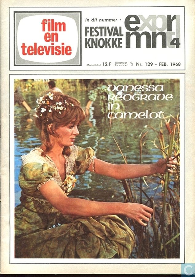FILM EN TELEVISIE magazine side cover Issue 129 February 1968