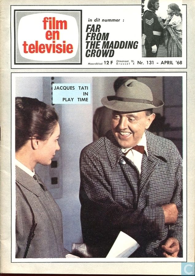 FILM EN TELEVISIE magazine side cover Issue 131 April 1968