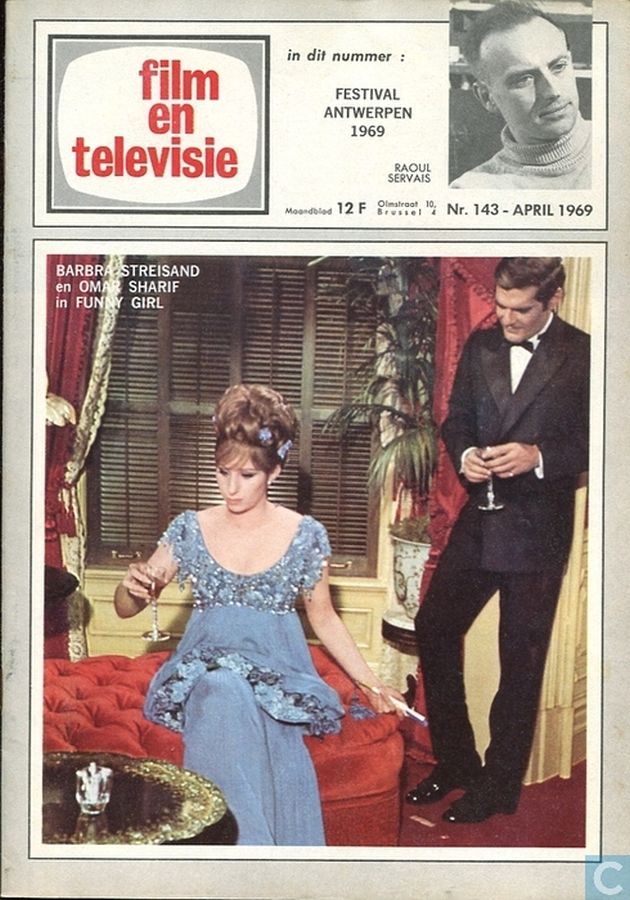 FILM EN TELEVISIE magazine side cover Issue 143 April 1969