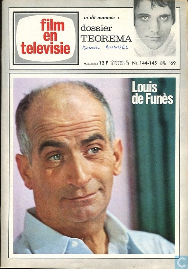 FILM EN TELEVISIE magazine side cover Issue 144/145 May/June 1969