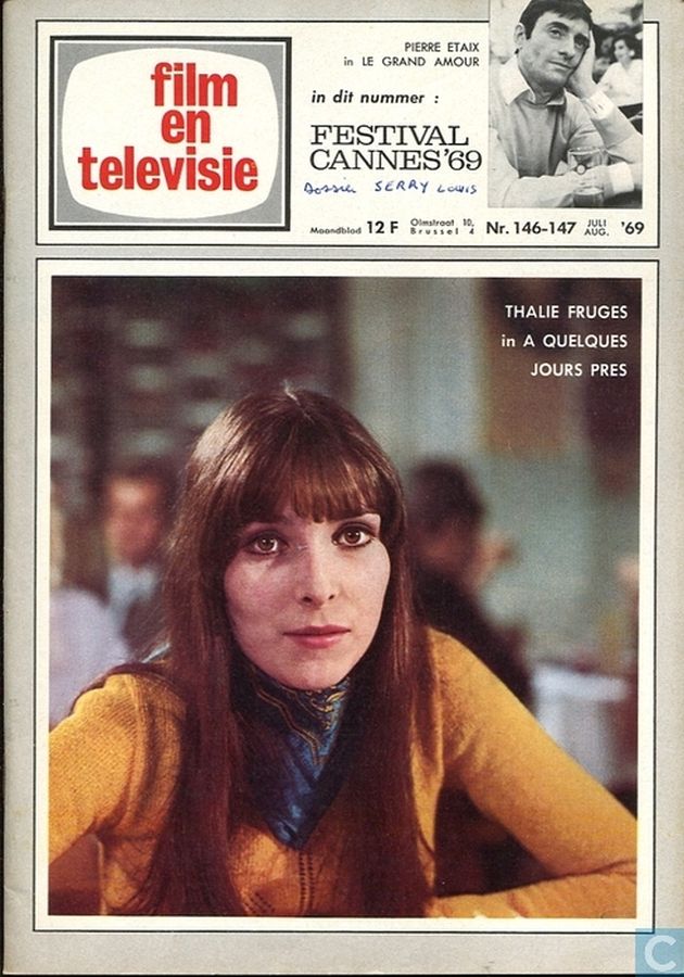 FILM EN TELEVISIE magazine side cover Issue 146/147 July/August 1969