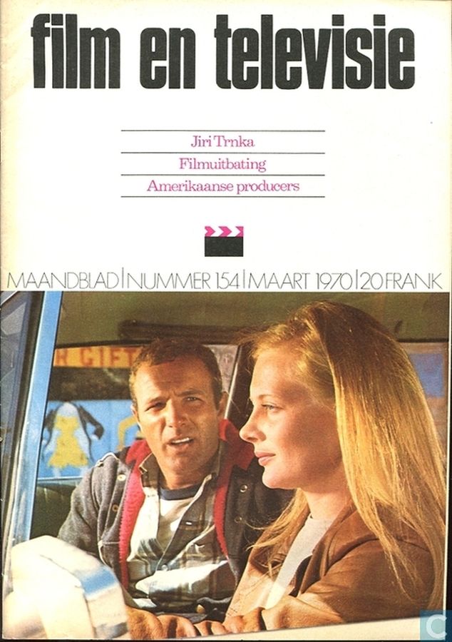 FILM EN TELEVISIE magazine side cover Issue 154 March 1970