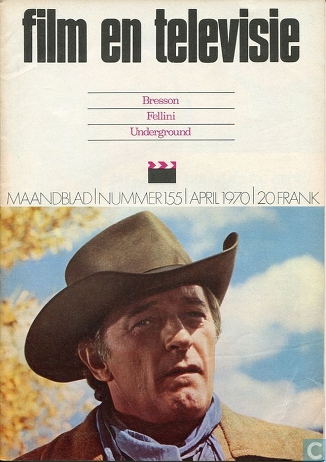 FILM EN TELEVISIE magazine side cover Issue 155 April 1970