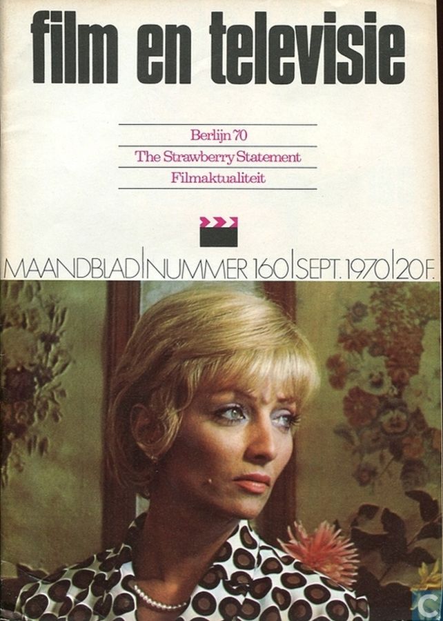 FILM EN TELEVISIE magazine side cover Issue 160 September 1970