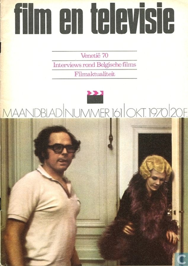 FILM EN TELEVISIE magazine side cover Issue 161 October 1970