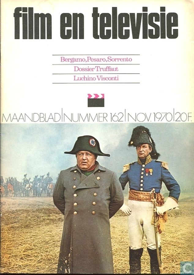 FILM EN TELEVISIE magazine side cover Issue 162 November 1970