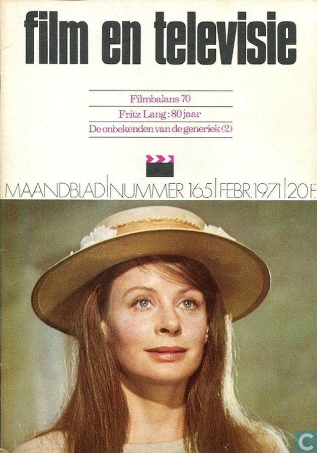 FILM EN TELEVISIE magazine side cover Issue 165 February 1971