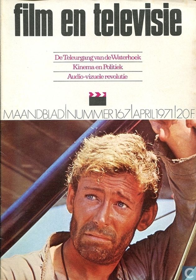 FILM EN TELEVISIE magazine side cover Issue 167 April 1971