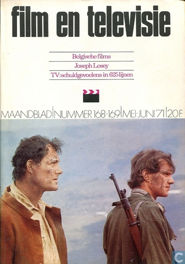 FILM EN TELEVISIE magazine side cover Issue 168/169 May/June 1971