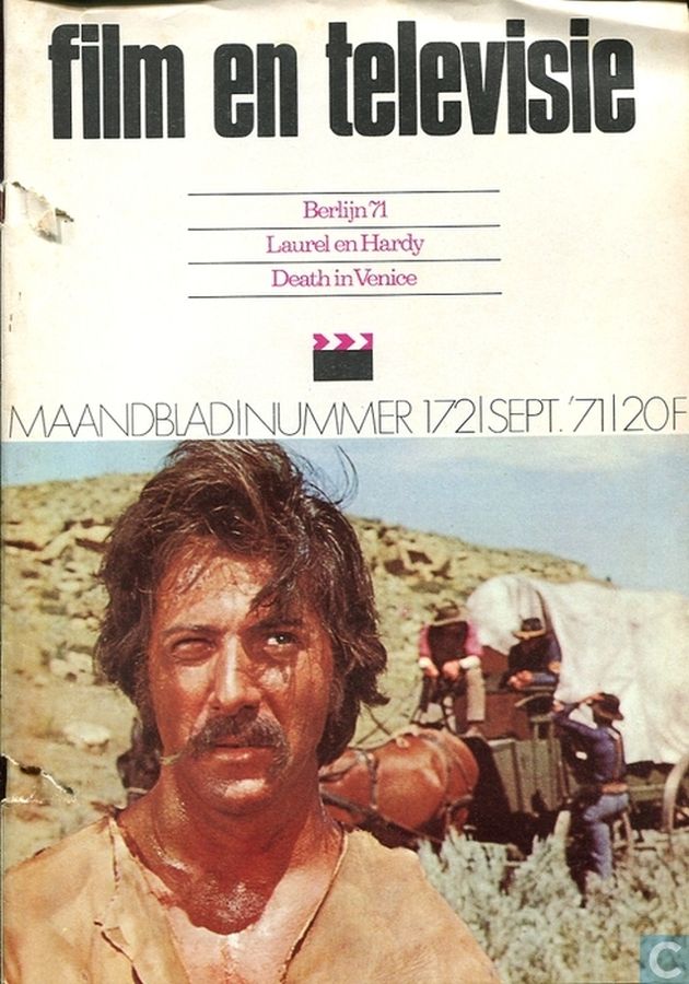 FILM EN TELEVISIE magazine side cover Issue 172 September 1971