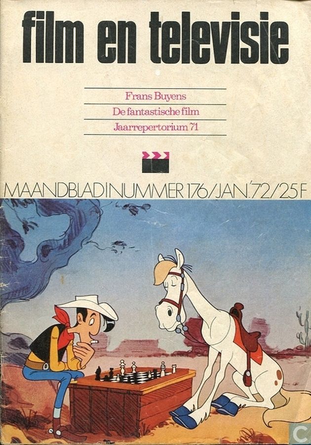 FILM EN TELEVISIE magazine side cover Issue 176 January 1972