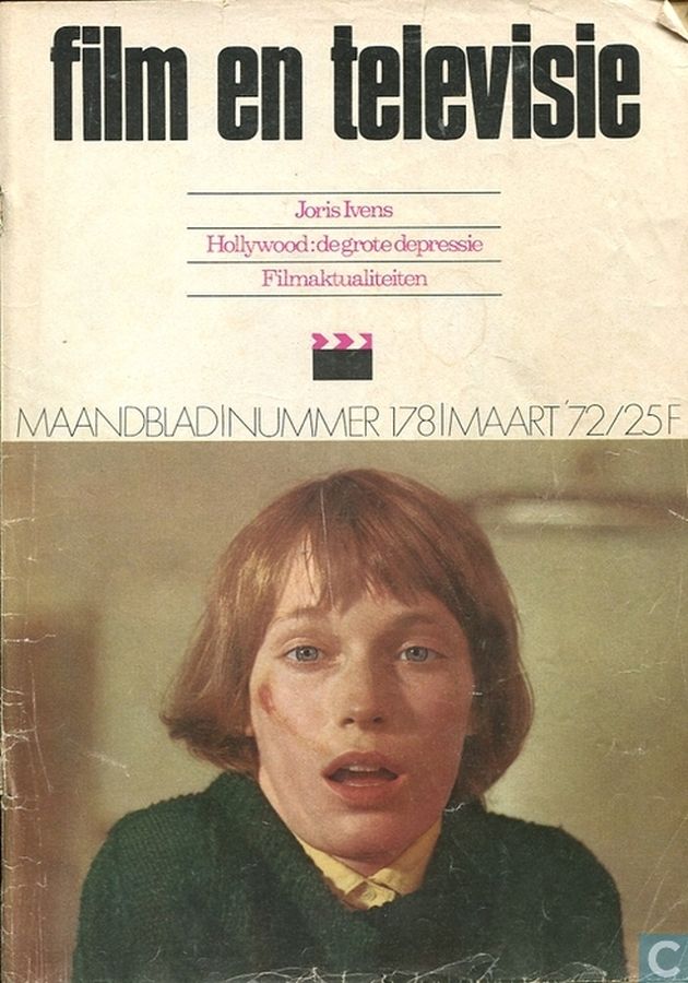 FILM EN TELEVISIE magazine side cover Issue 178 March 1972