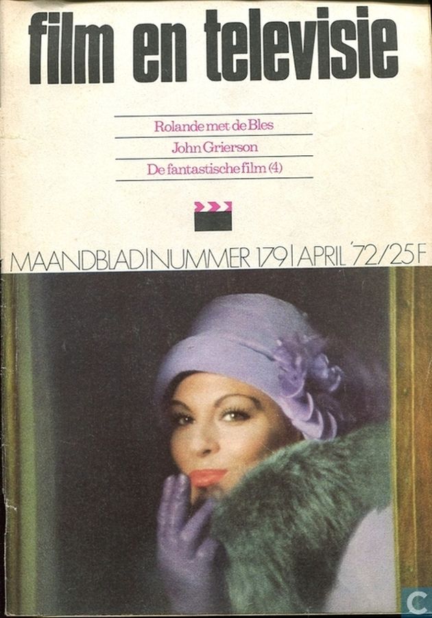 FILM EN TELEVISIE magazine side cover Issue 179 April 1972
