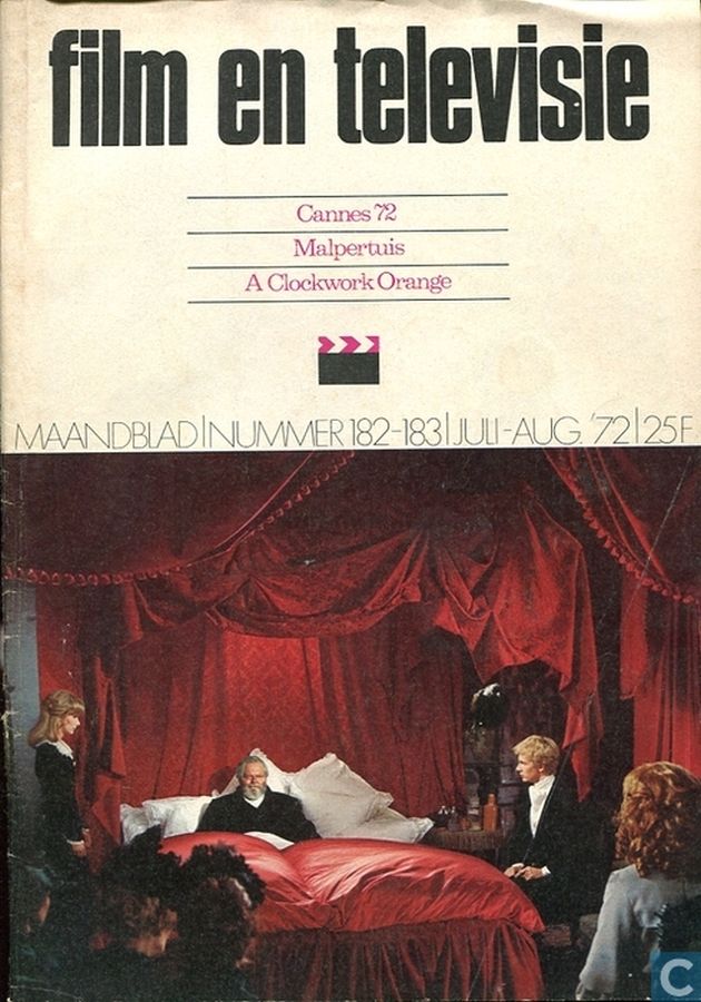 FILM EN TELEVISIE magazine side cover Issue 182/183 July/August 1972