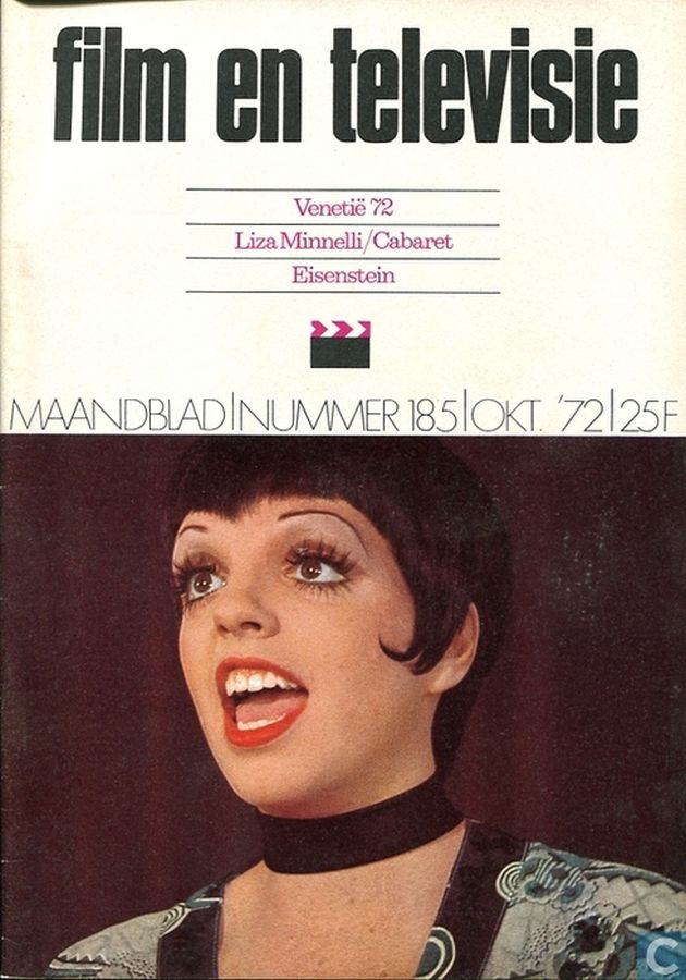 FILM EN TELEVISIE magazine side cover Issue 185 October 1972