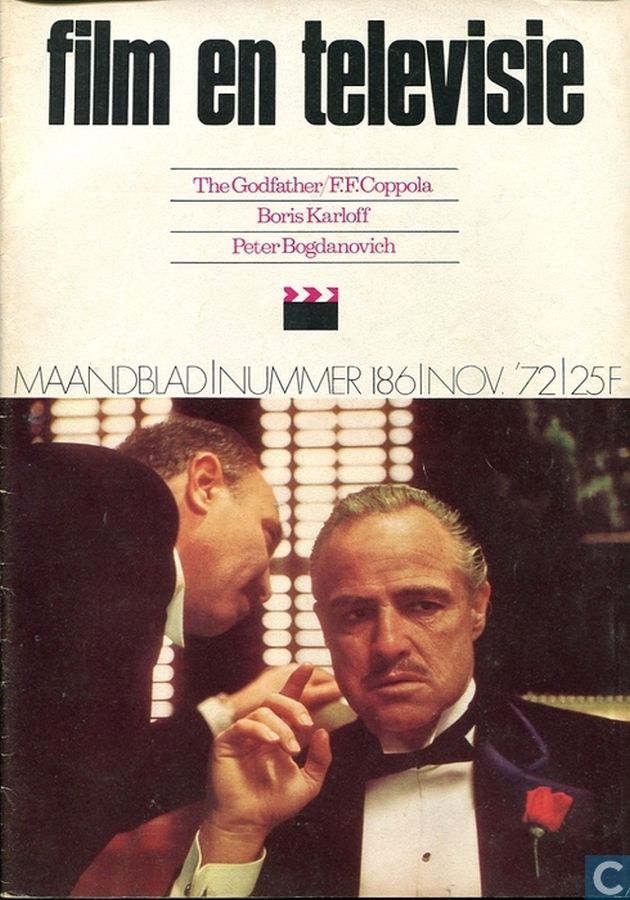 FILM EN TELEVISIE magazine side cover Issue 186 November 1972